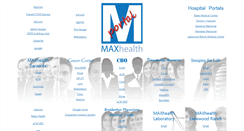 Desktop Screenshot of maxhealthportal.com