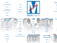 Tablet Screenshot of maxhealthportal.com